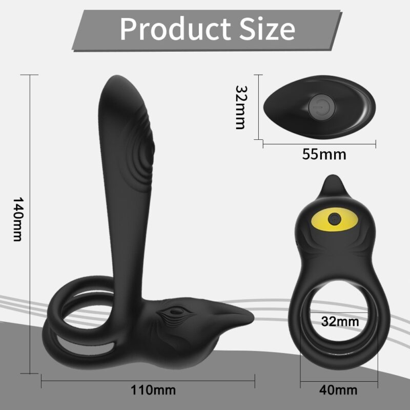Remote Dual-Motor Ring & Plug product detail