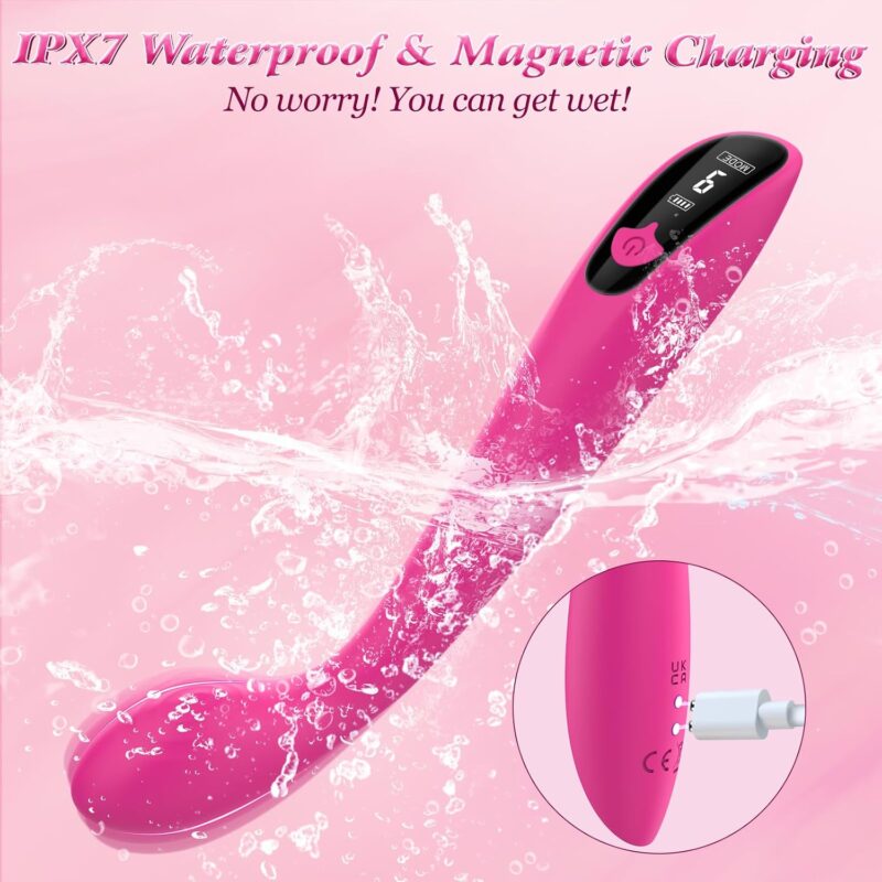 Curved Digital G-Spot Vibrator – 9 Modes product detail