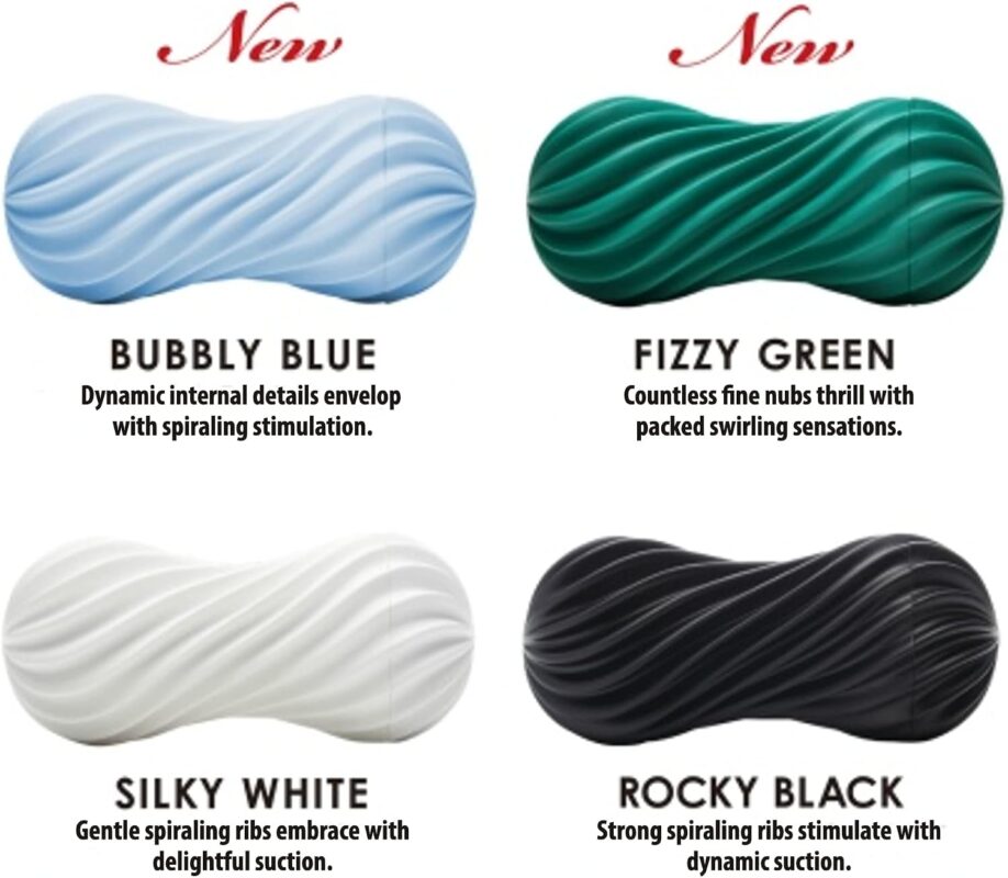 Flexible Spiral Manual Stroker – Removable Sleeve & Drying Stand product detail