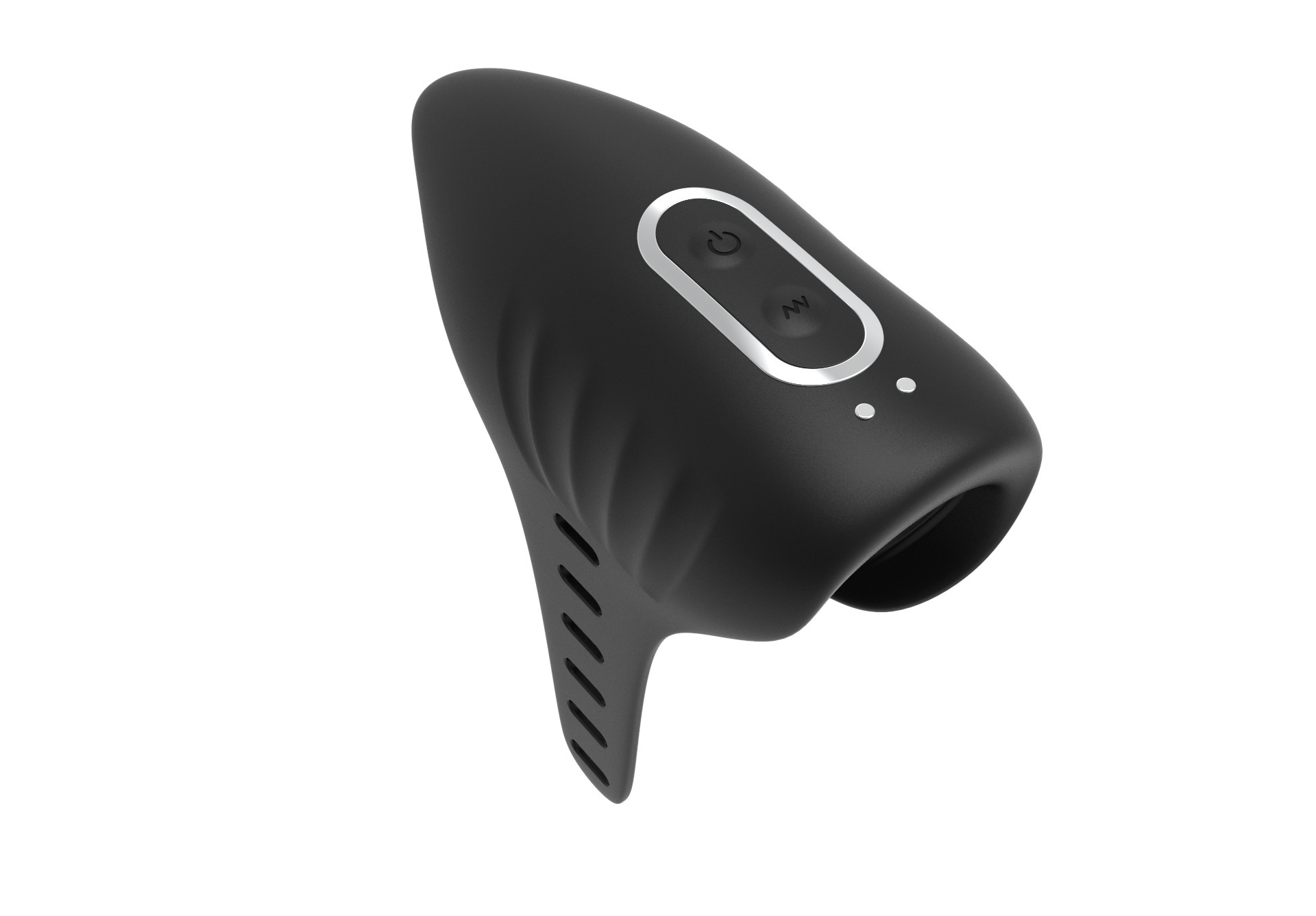 Controls and charging contacts — Adjustable Pulse Stroker – Vibration, Tapping & USB Charging