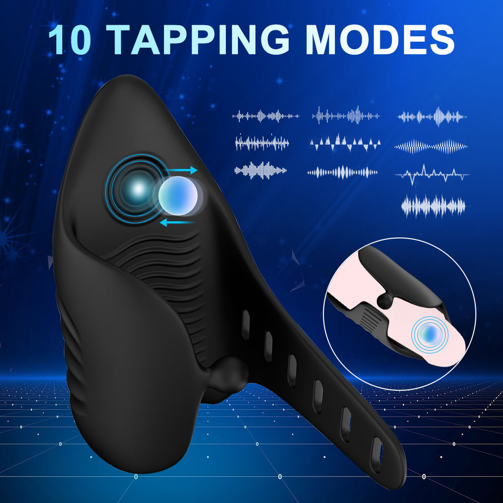 Choose the function — Adjustable Pulse Stroker – Vibration, Tapping & USB Charging