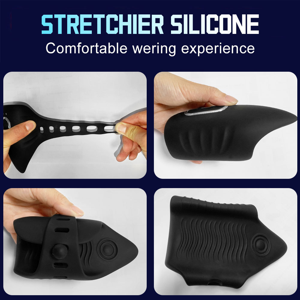 Adjustable, flexible construction — Adjustable Pulse Stroker – Vibration, Tapping & USB Charging