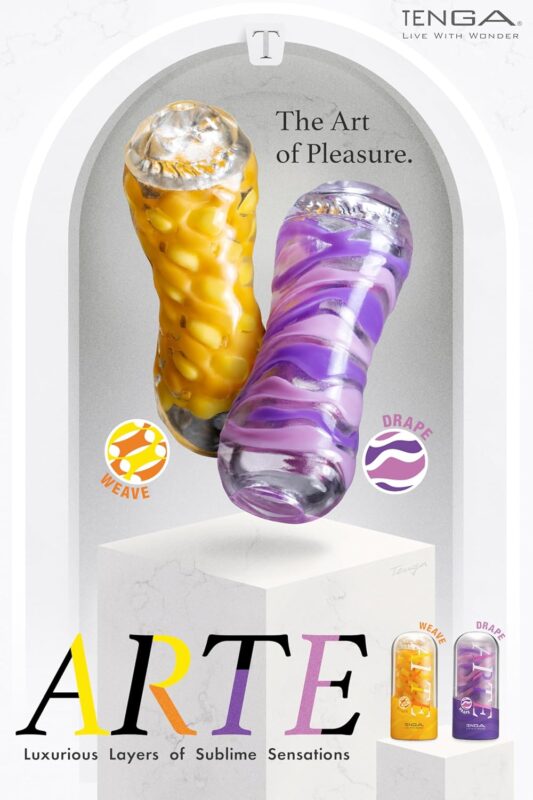Layered Texture Manual Stroker – Flexible Sleeve & Drying Stand product detail