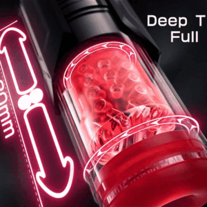 Transparent Automatic Stroker – Rotation, Thrust & Suction