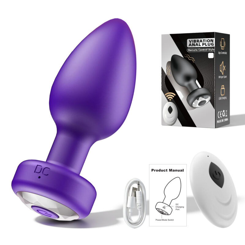 Single Remote Vibrating Anal Plug – 10 Modes Private Checkout
