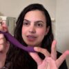 Flexible Finger Vibrator — Purple