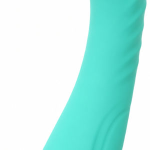 Mint Curved Textured Vibrator — product image 1