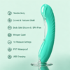Mint Curved Textured Vibrator — product image 2