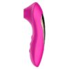 Curved Air-Pulse Stimulator — Fuchsia