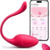 Pink Fun Flexible-Tail Wearable Vibrator — complete product view 1