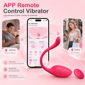 Pink Fun Flexible-Tail Wearable Vibrator — complete product view 2