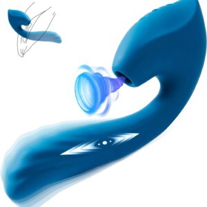 QUZAR 3-in-1 Thrusting and Suction Vibrator — complete product view 1
