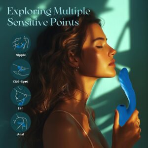 QUZAR 3-in-1 Thrusting and Suction Vibrator — complete product view 2