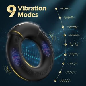 Heated Vibrating Ring with App Control — complete product view 2