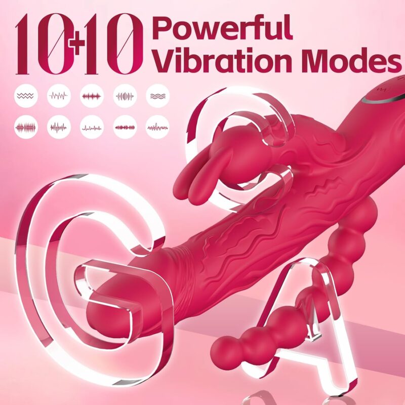 Tuaieu Three-Point Rabbit Vibrator Main Image Detail