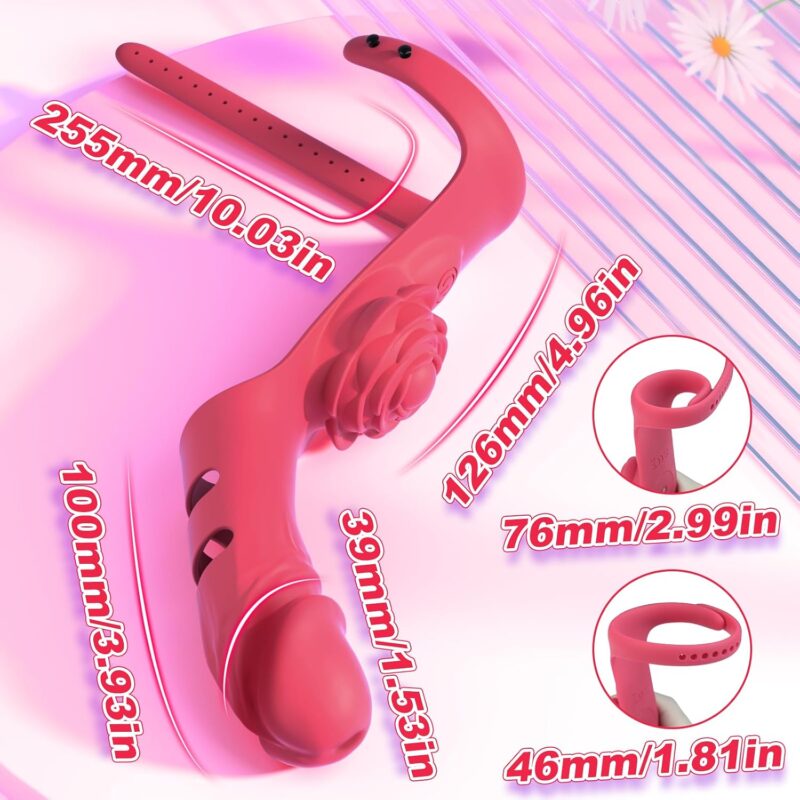 BUDUSKY Rose Finger Vibrator Private Checkout