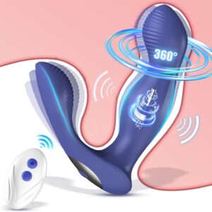 Alternative view of ToyCod Rotating Prostate Massager with Remote Control