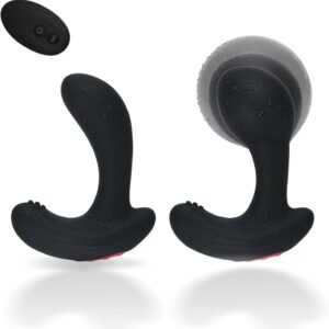 Remote-Controlled Inflatable Vibrating Plug — complete product view 1