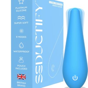 SEDUCTIFY Teardrop Mini Vibrator — complete product view 1