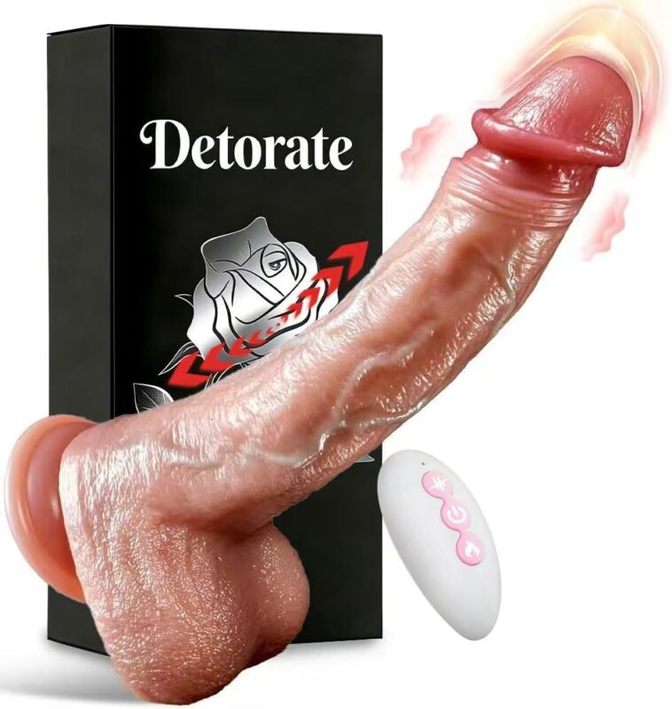 Detorate Remote-Controlled Thrusting and Rotating Dildo product detail image