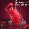 Gasevimo Rotating Rose Vibrator with Removable Cup — complete product view 9
