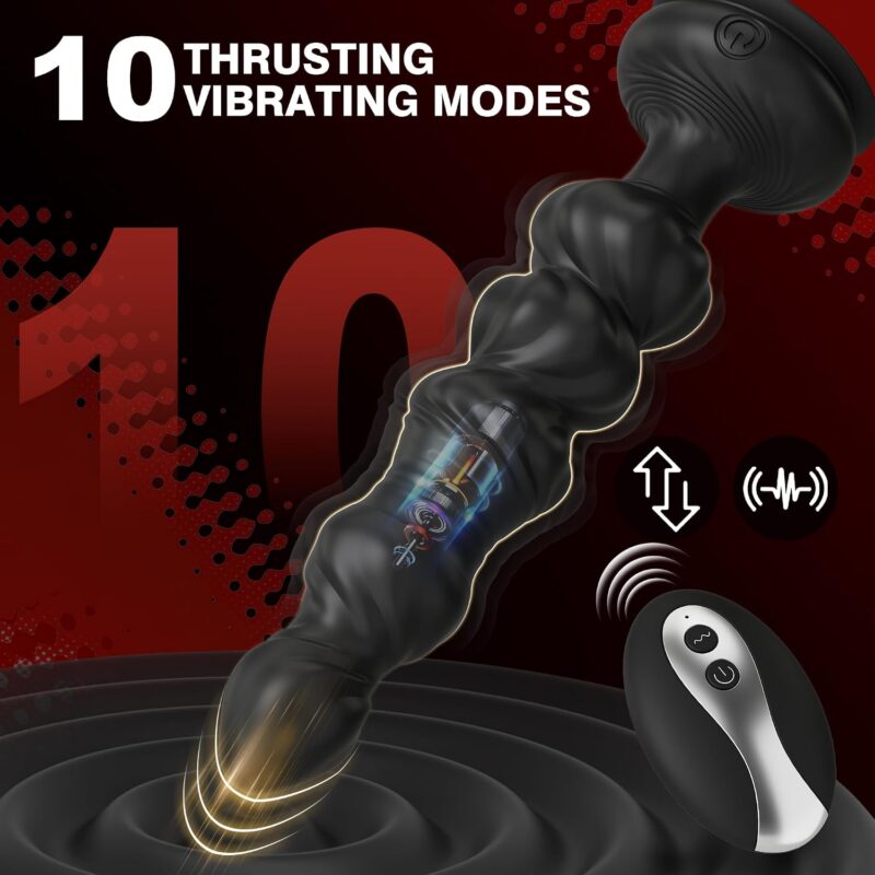Five-Bead Thrusting Plug with Suction Base Function Or Fit Check