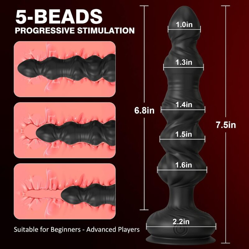 Five-Bead Thrusting Plug with Suction Base Private Checkout